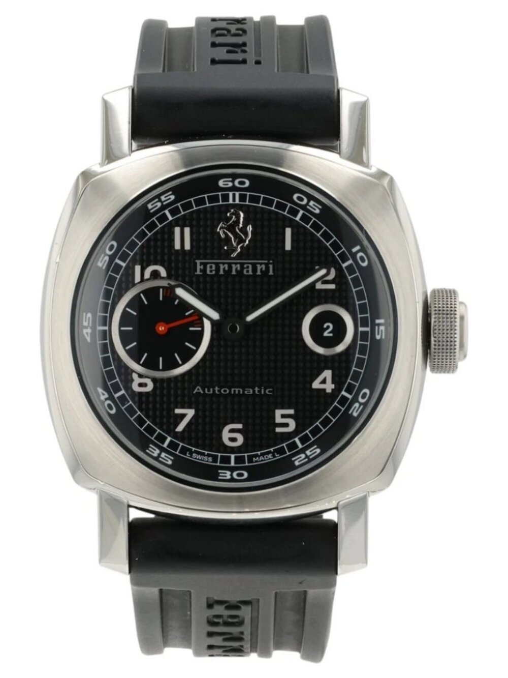 Panerai Ferrari Granturismo GMT Black Dial Steel 45mm Automatic Mens